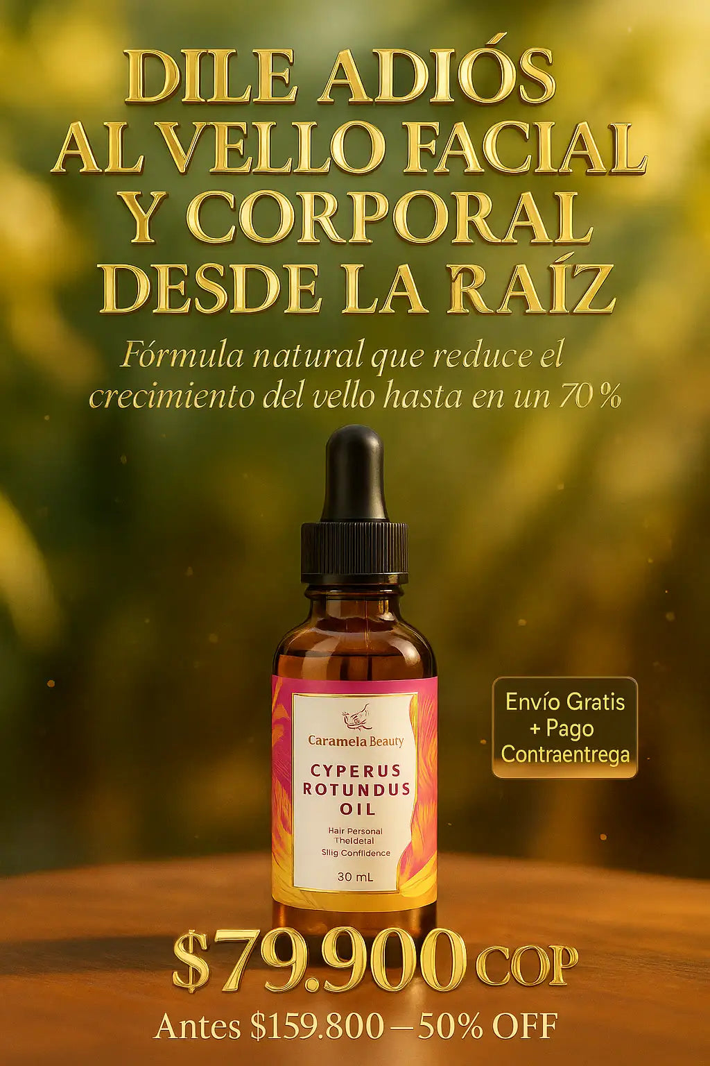 Aceite Cyperus Rotundus